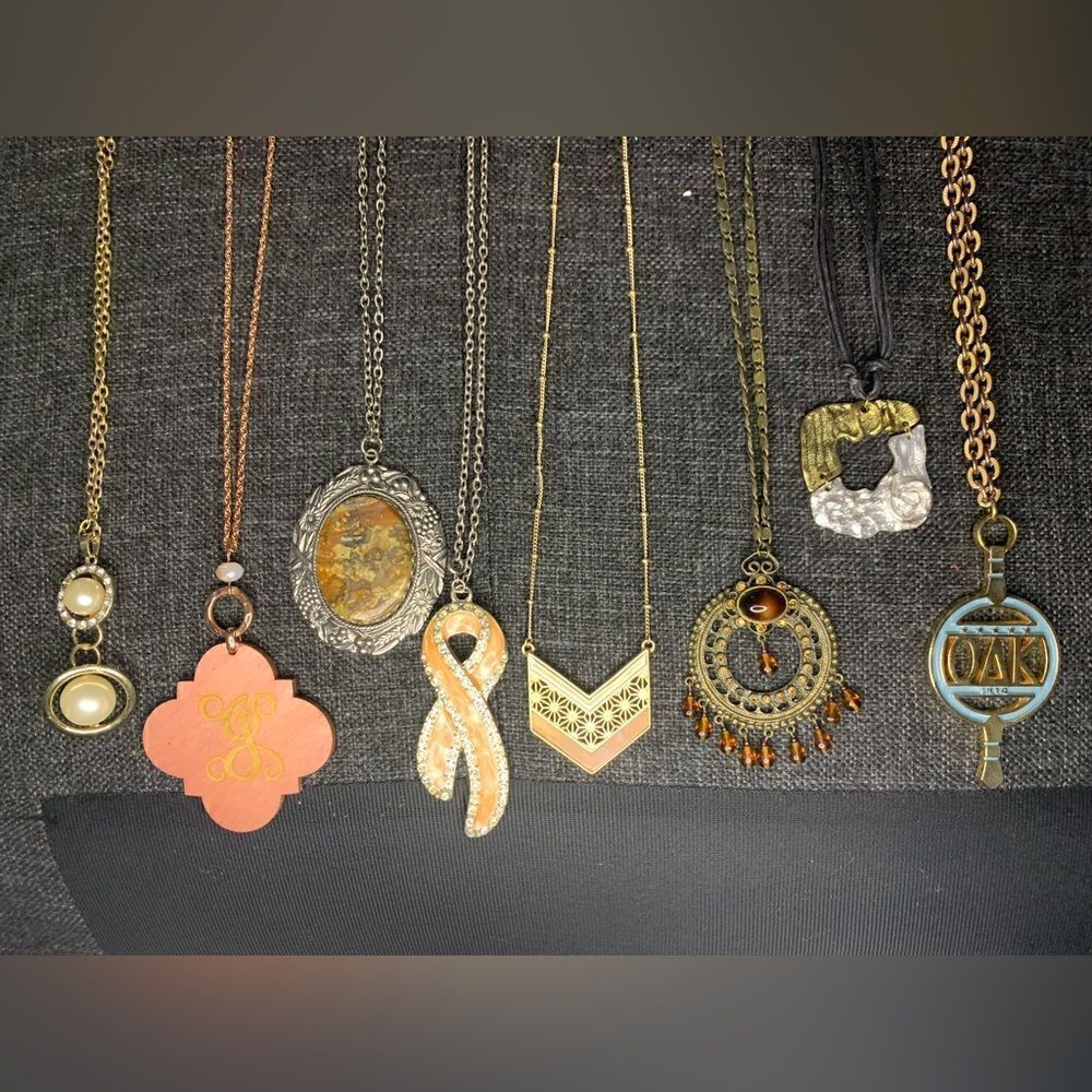Long Pendant Necklace Bundle